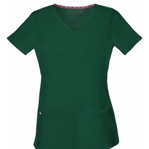 SET HeartSoul Shaped V-Neck Solid Scrub Top MEDIUM and Pant Low Rise Jogger S